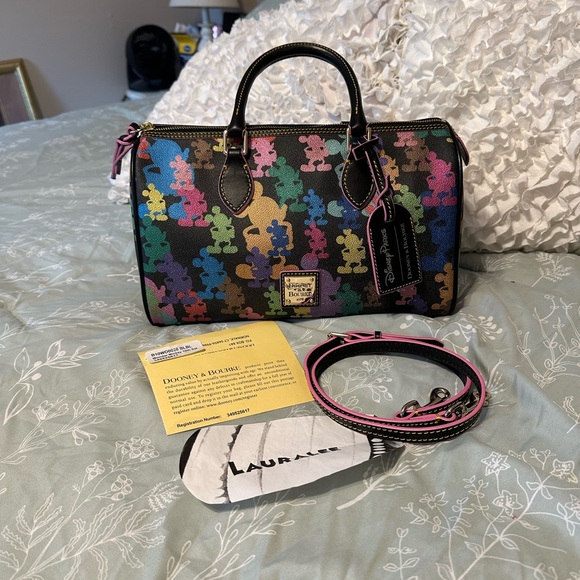 SOLD Dooney & Bourke Anniversary Barrel Bag - Picture 1 of 13